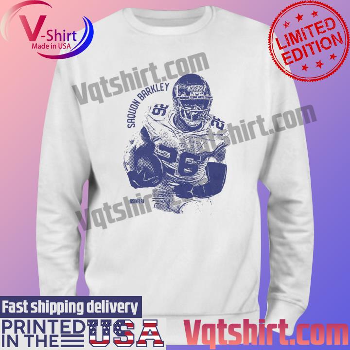 Saquon Barkley Nike retro vintage shirt, hoodie, sweater, long