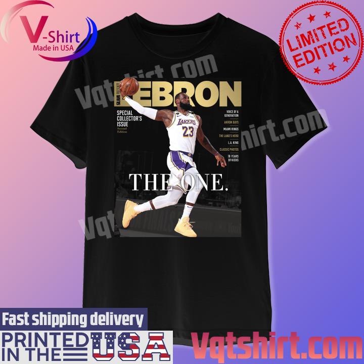 Slam Presents Lebron James The One shirt