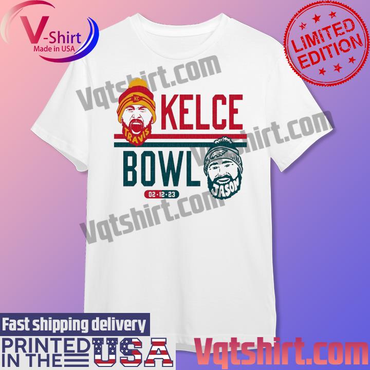 Travis Kelce vs Jason Kelce Super Bowl LVII Kelce Bowl 02-12-23 shirt