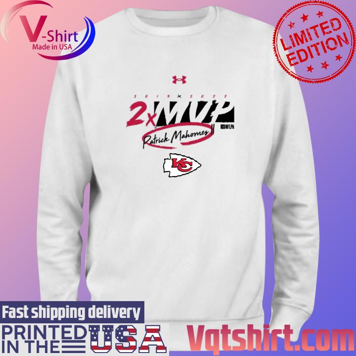 Patrick Mahomes II Black Long Sleeve Crew Neck MVP Pullover T