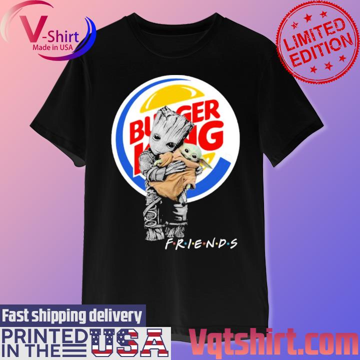 Baby Yoda hug Burger King shirt