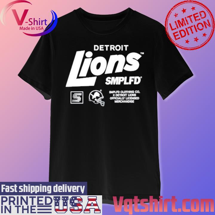 Cam Sutton Detroit Lions SMPLFD Tee Shirt