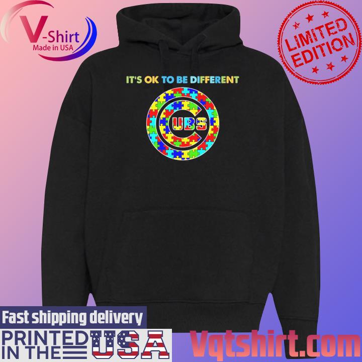 It's ok to be Different Autism Chicago Cubs 2023 shirt, hoodie, sweater,  long sleeve and tank top
