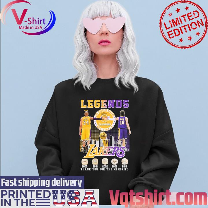 LA Lakers Legends 2023 shirt, hoodie, sweater and long sleeve