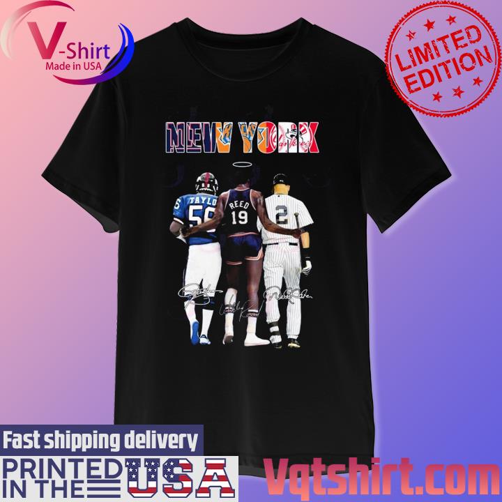Official New York City sport team Lawrence Taylor Willis Reed and