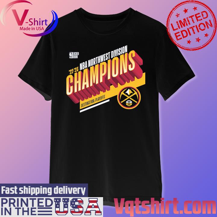 Official 2023 Denver Nuggets NBA Northwest division champions playoffs shirt