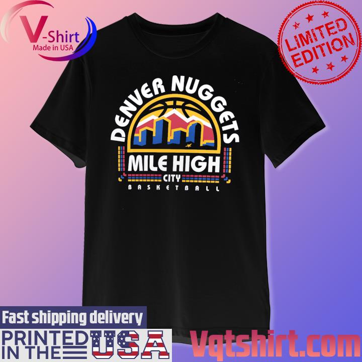Official Denver Nuggets Push Ahead T-Shirt