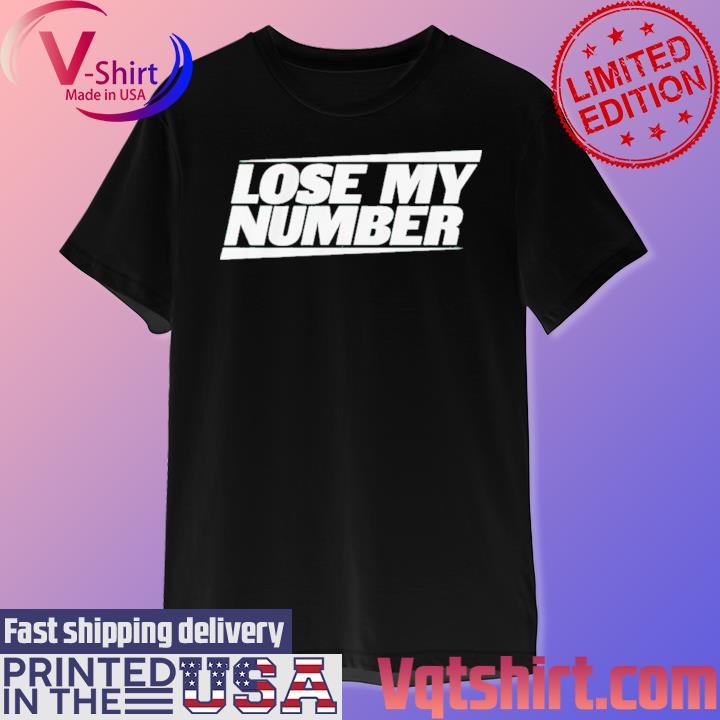 Official Lose My Number New York Football Shirt