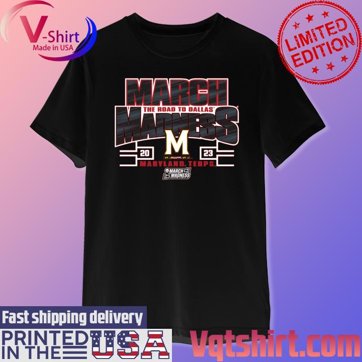 Official Maryland Terrapins Blue 84 2023 NCAA Women's Basketball Tournament March Madness T-Shirt