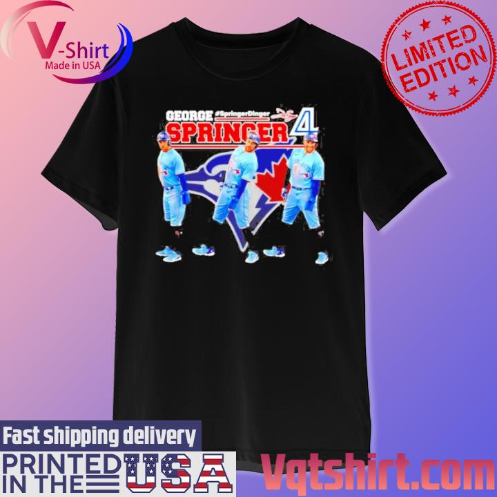 Toronto Blue Jays George Springer 4 Signature Shirt
