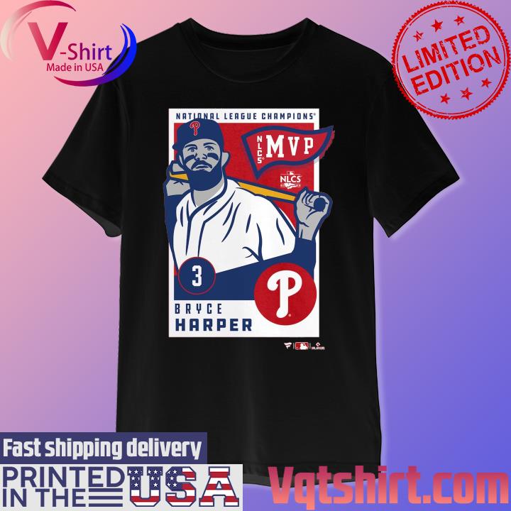 Original Bryce Harper Philadelphia Phillies 2022 National League Championship  Nlcs Mvp Shirt,Sweater, Hoodie, And Long Sleeved, Ladies, Tank Top