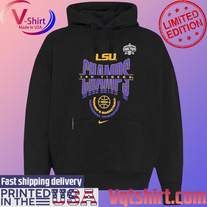 LSU Tigers 2023 NCAA Women's Basketball National Champions Black