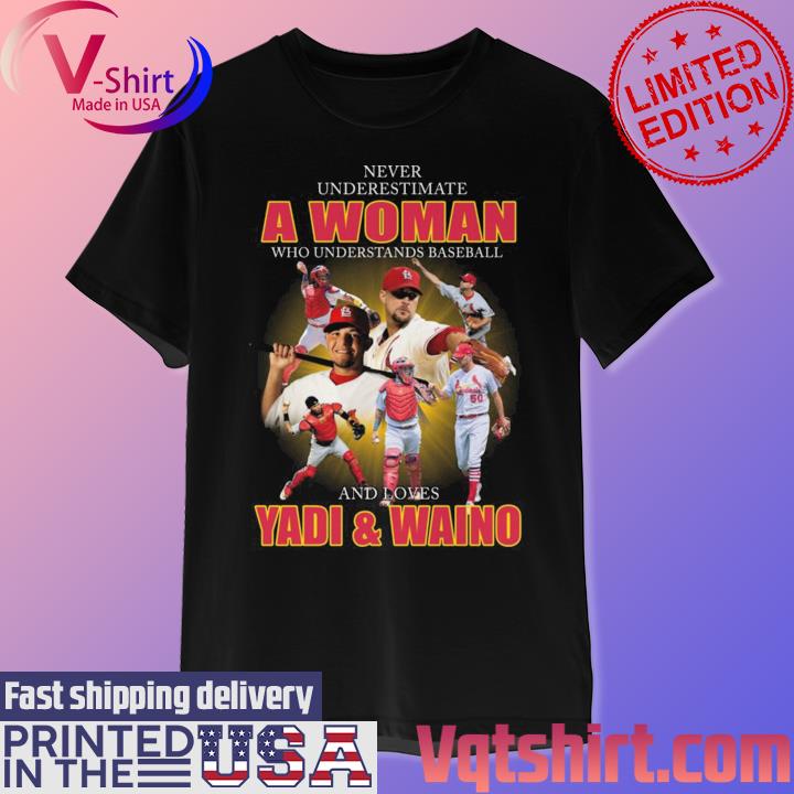 Never Underestimate A Woman Who Understands Baseball Adam Wainwright The  Last Show 2023 Shirt