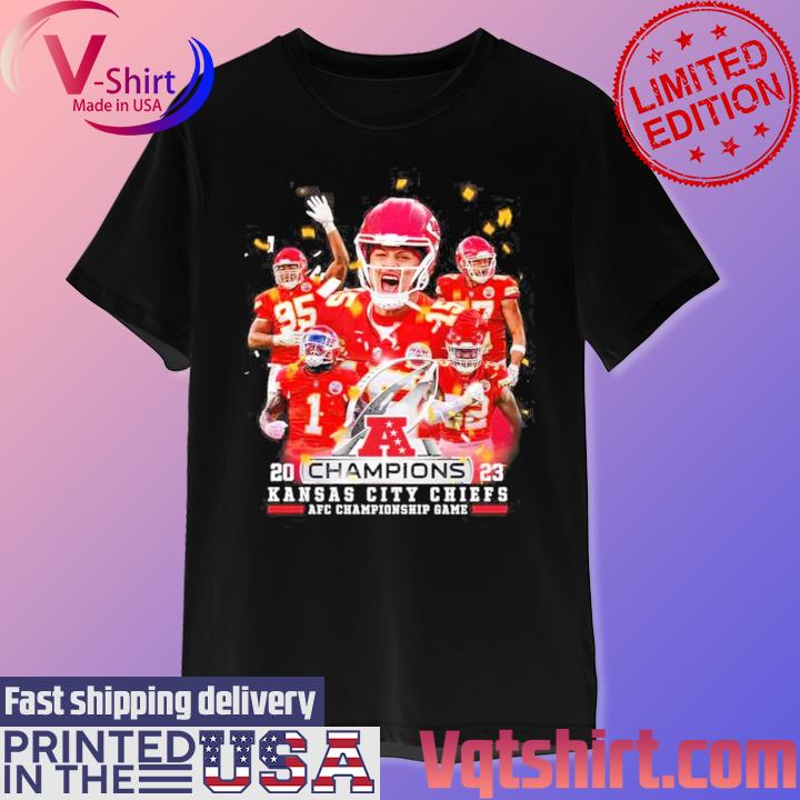 Official champions 2023 Kansas City Chiefs Afc Championship Game Shirt,  hoodie, sweater, long sleeve and tank top