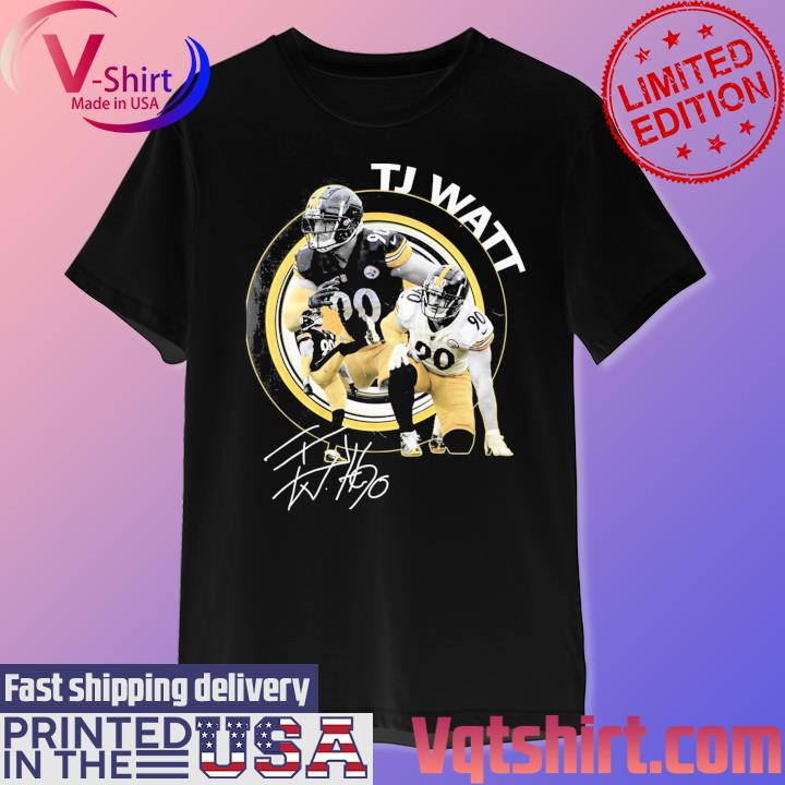 Tj Watt Pittsburg Steelers Shirt, Vintage Sweatshirt Unisex Hoodie