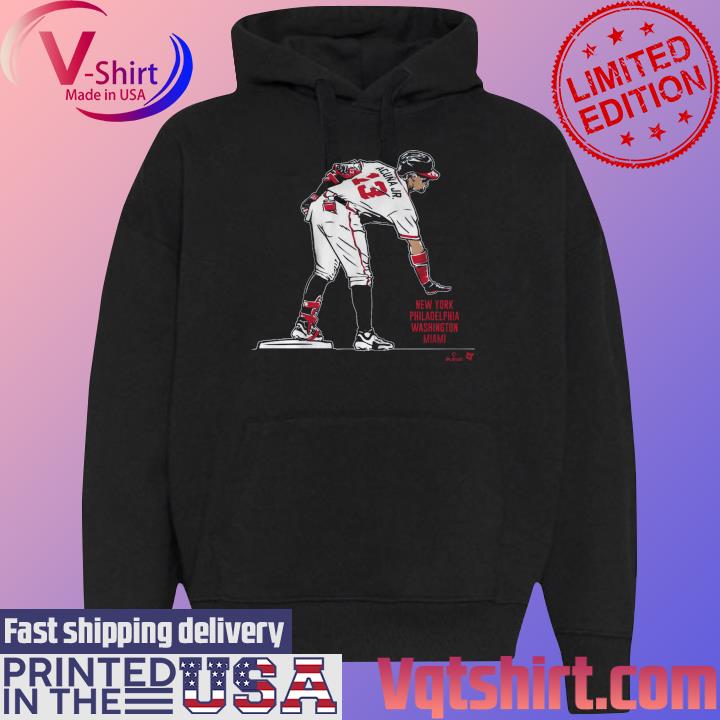 Ronald Acuña Jr. Atlanta Braves New York Philadelphia Washington Miami too  small 2023 shirt, hoodie, sweater, long sleeve and tank top