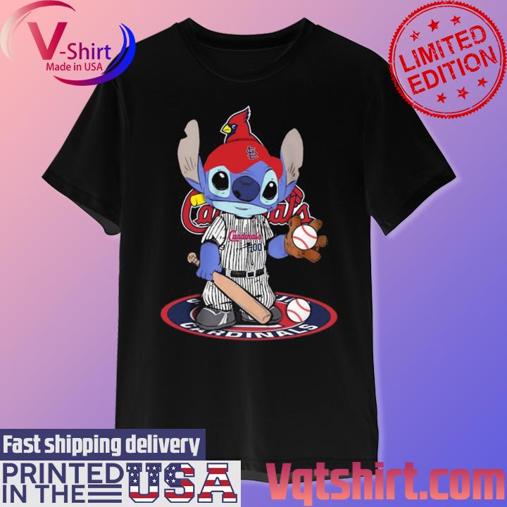 Stitch St.Louis Cardinals Baseball Jersey 