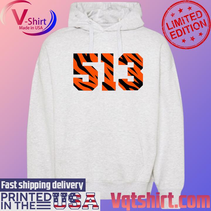 Cincinnati Bengals Stripes Hoodie