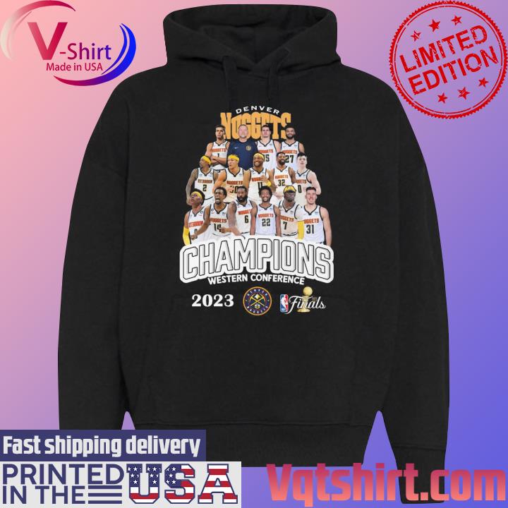 Denver Nuggets Western conference champions 2023 NBA finals shirt, hoodie,  sweater, long sleeve and tank top