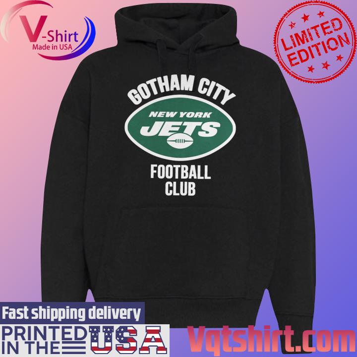 New York Jets Gotham City Football Club logo shirt, hoodie, sweater, long  sleeve and tank top