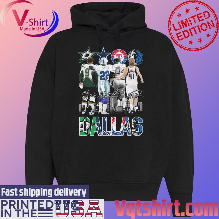 Dallas Dirk Nowitzki Emmitt Smith Nolan Ryan Mike Modano Signatures Shirt,  hoodie, sweater, long sleeve and tank top