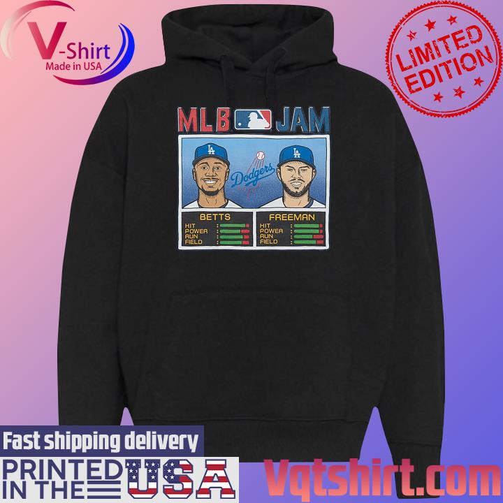 MLB Jam Betts and Freeman shirt, hoodie, sweater, long sleeve and