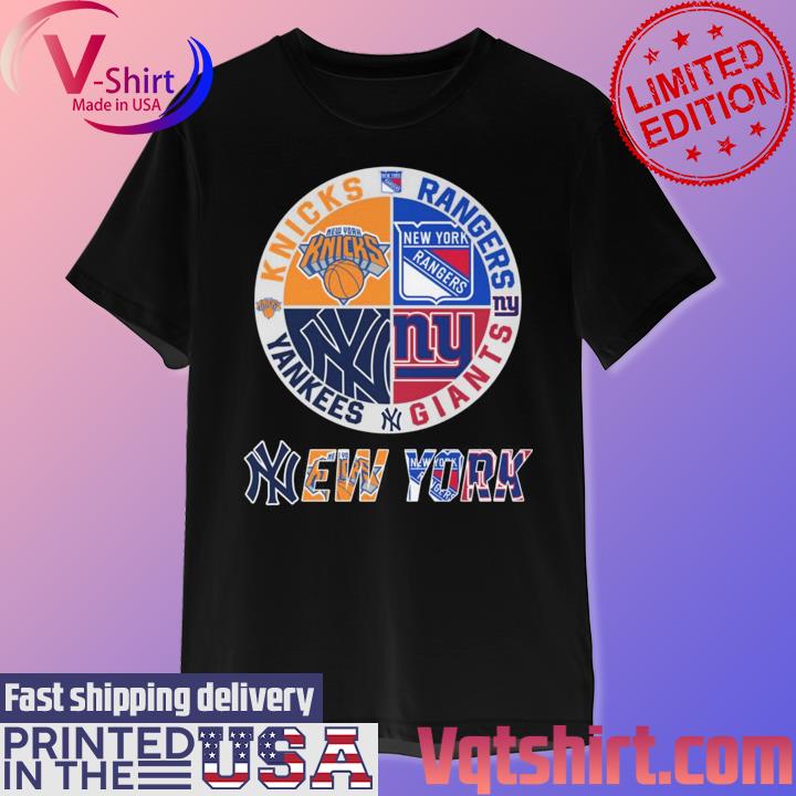 Knicks Rangers Yankees And Giants New York Sport Teams 2023 T