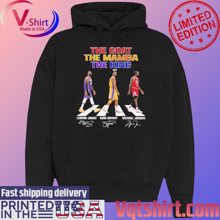 Official Champion LeBron James Kobe Bryant Michael Jordan Signatures Shirt,  hoodie, longsleeve, sweatshirt, v-neck tee