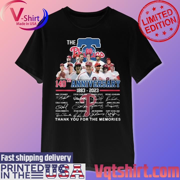 Atlanta Braves 150th Anniversary 1871 2021 Thank You Memories Signatures  Shirt