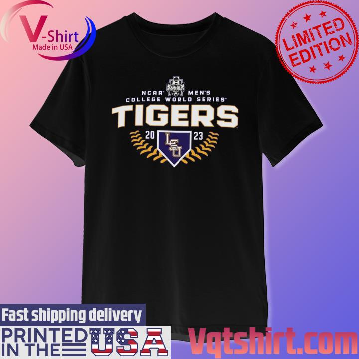 2023 NCAA Men's College World Series LSU Tigers Baseball shirt