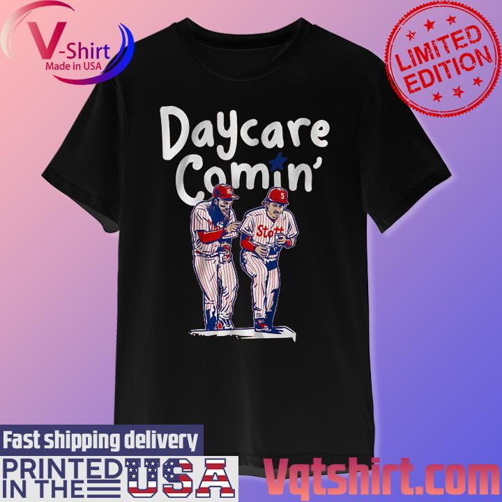 Brandon Marsh Bryson Stott Daycare Comin' T-shirt