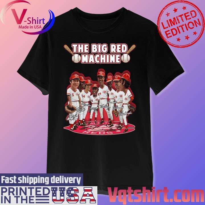 CincinnatI reds big red machine team player 2023 shirt - Limotees