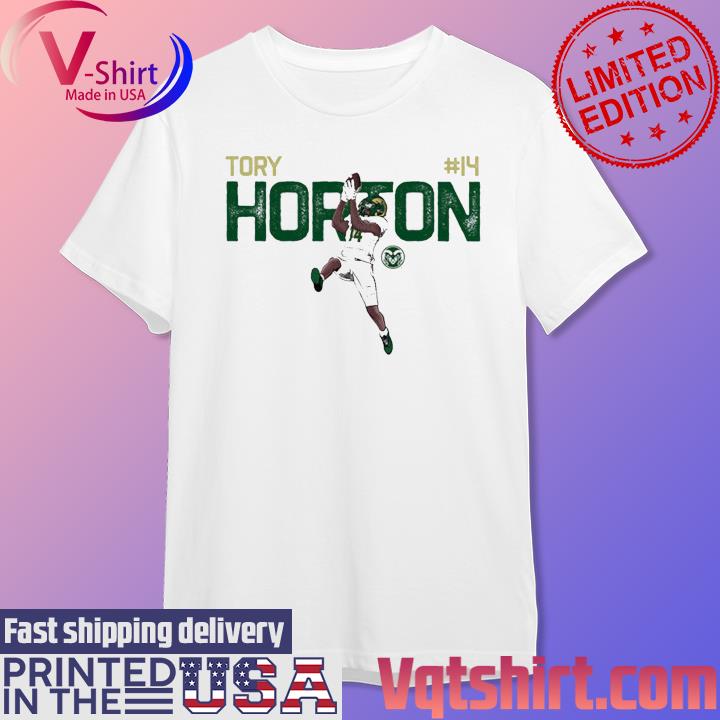 Colorado State Rams Tory Horton 2023 NCAA Football shirt - Limotees