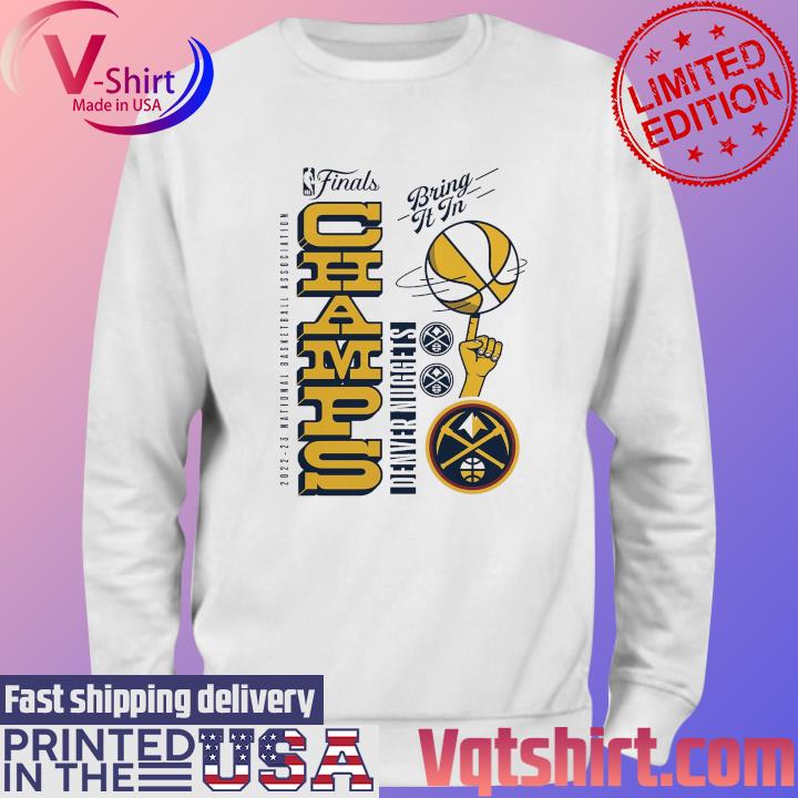 Design denver Nuggets 2023 NBA Finals Champions Official Logo T-Shirt,  hoodie, sweater, long sleeve and tank top