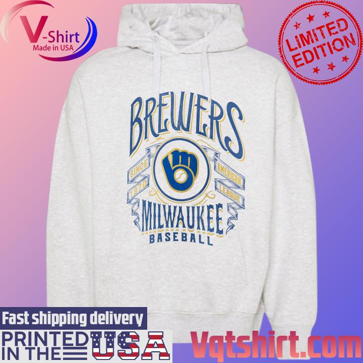 Milwaukee Brewers Darius Rucker Collection Distressed Rock T-Shirt