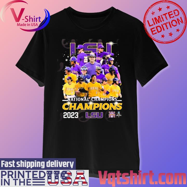 NCAA Baseball National Champions LSU Tigers Team 2023 Shirt - Teespix -  Store Fashion LLC