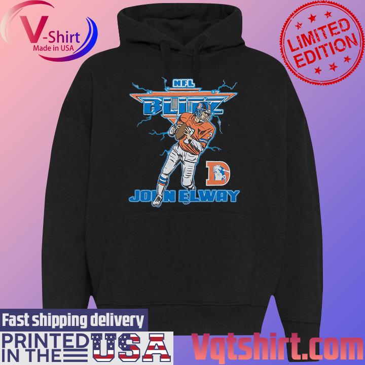 Official nfl Blitz Denver Broncos John Elway Shirt, hoodie