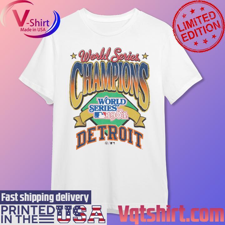 Detroit Tigers '47 Women's 1984 World Series Champions Vibe Check