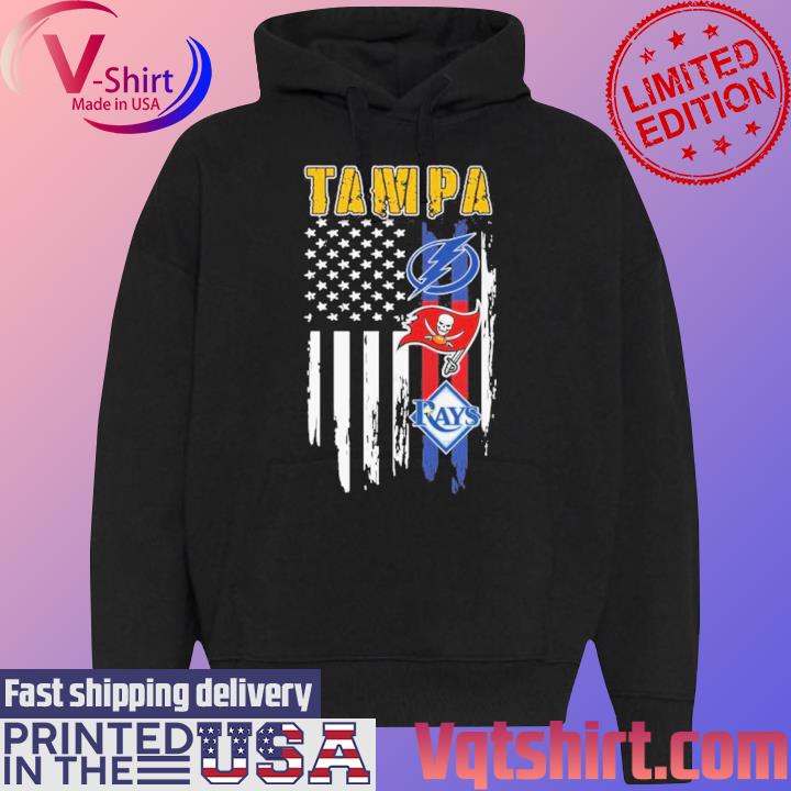 Tampa Bay Lightning Buccaneers Rays 4th July Shirt, hoodie