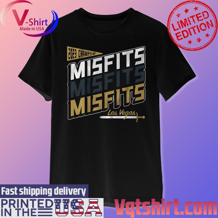 Vqtshirt - Official Vegas Golden Knights 2023 Champs Misfits Misfits  Misfits shirt - Rumrumshirt News