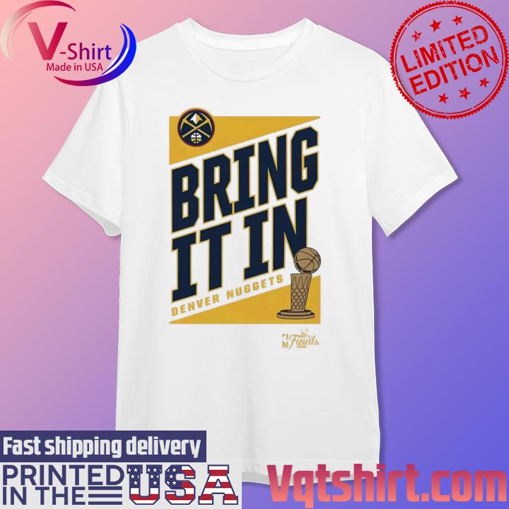 Denver Nuggets NBA Champions Slip Graphic T-Shirt - Mens