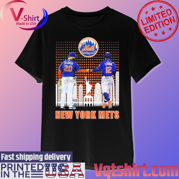 New York Mets Pete Alonso And Francisco Lindor Signature Shirt