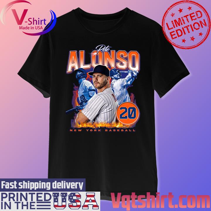Fan Made Mets Pete Alonso 60th Anniversary Baseball Jersey Hot S