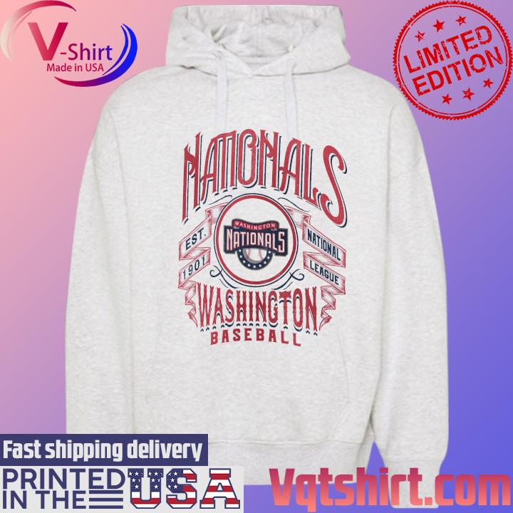 Washington Nationals baseball est. 1901 national league logo shirt, hoodie,  sweater, long sleeve and tank top