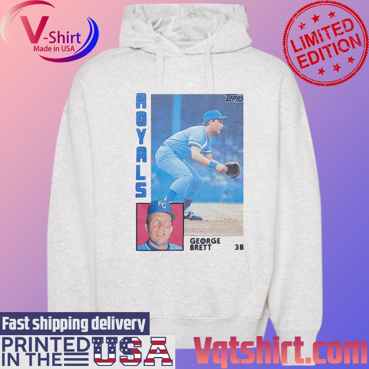 1984 Topps Baseball George Brett Royals shirt, hoodie, sweater, long sleeve  and tank top