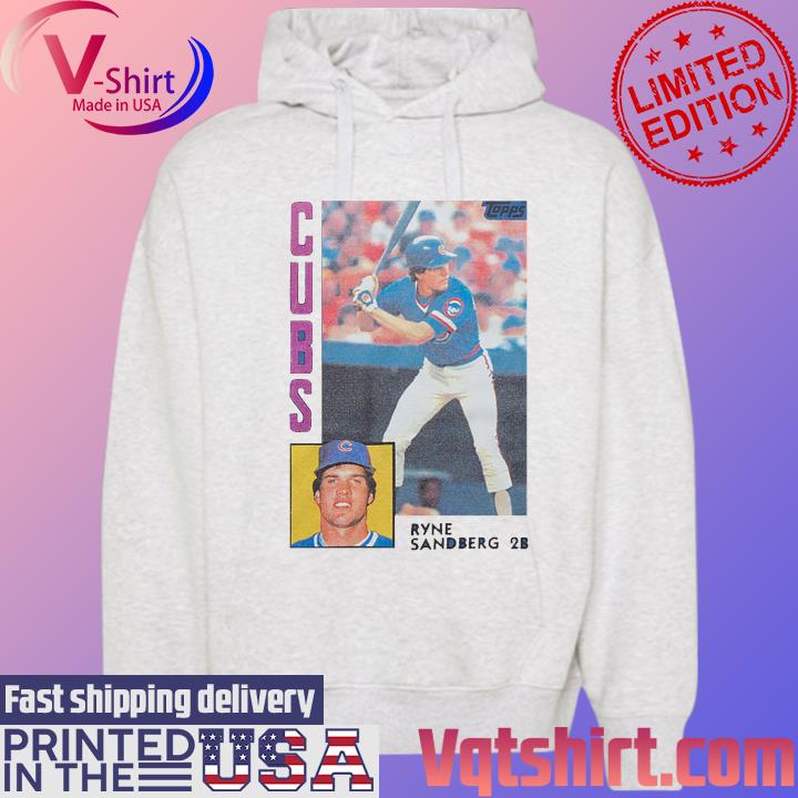 1984 Topps Baseball Ryne Sandberg Cubs shirt, hoodie, sweater, long sleeve  and tank top