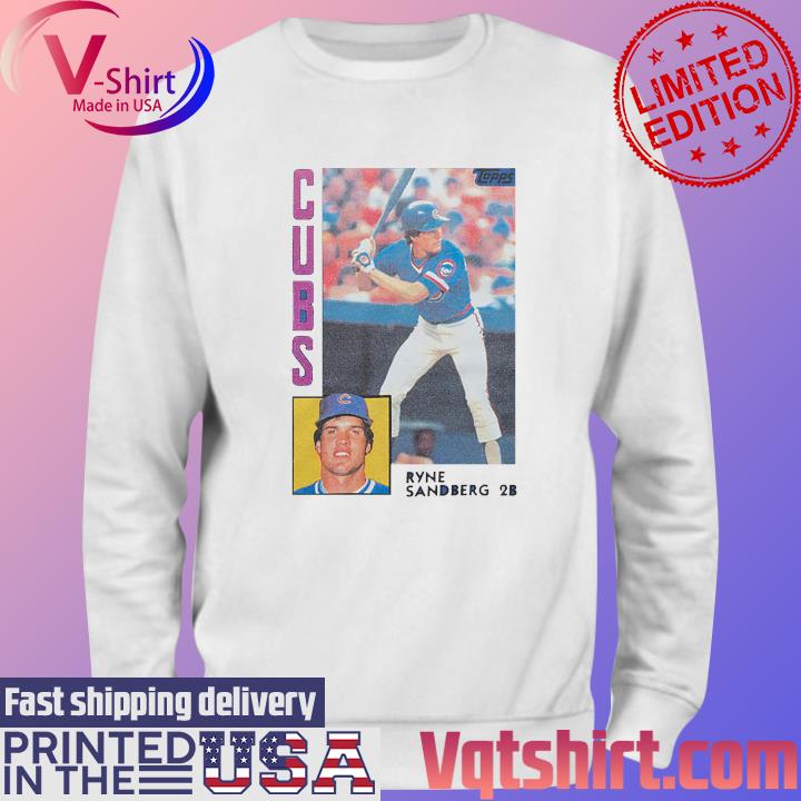 1984 Topps Baseball Ryne Sandberg Cubs shirt, hoodie, sweater