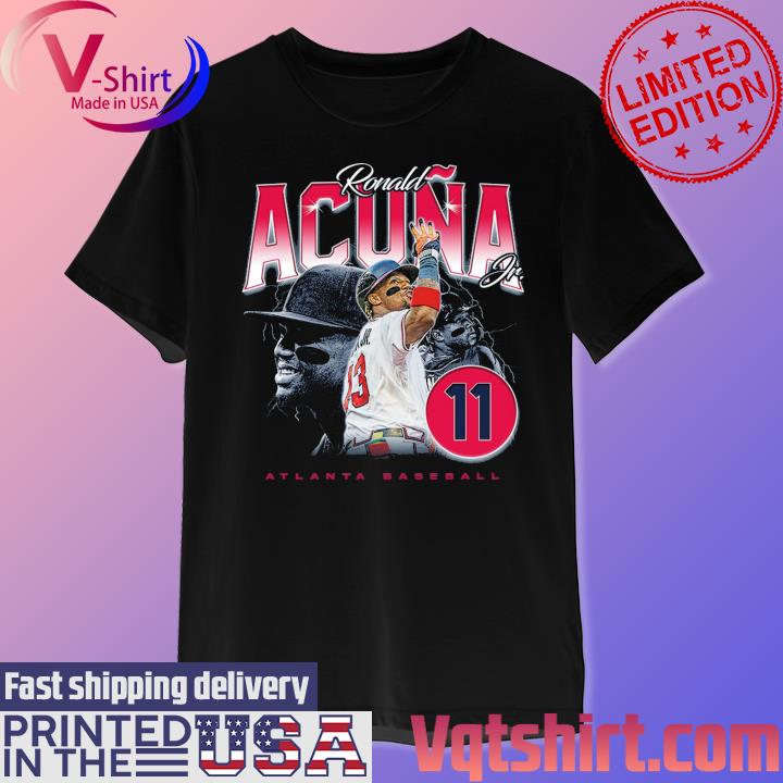 Ronald Acuña Jr. Retro 90s shirt - teejeep