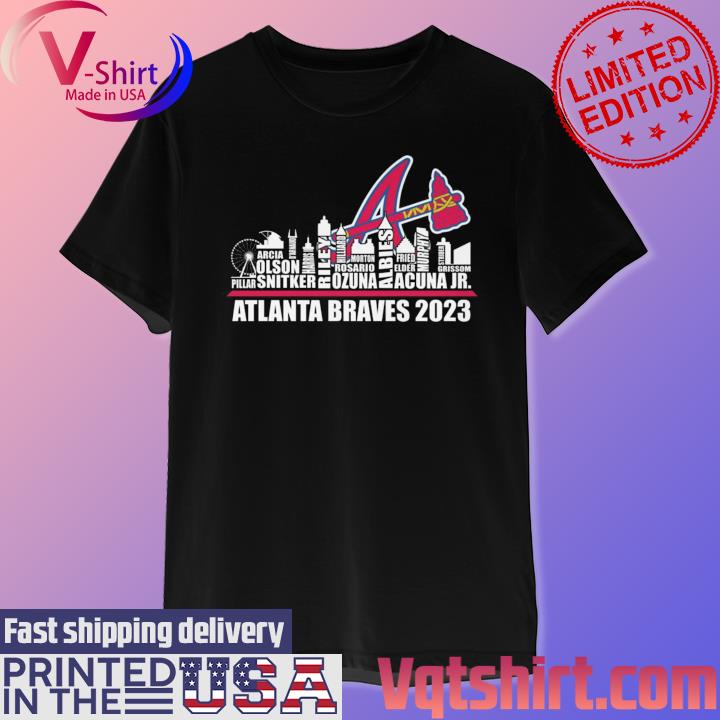 Atlanta Braves Names Player Shirt, hoodie, sweater, long sleeve and tank top