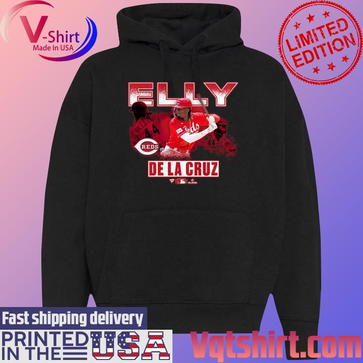 Elly De La Cruz Black Cincinnati Reds Graphic T-Shirt, hoodie